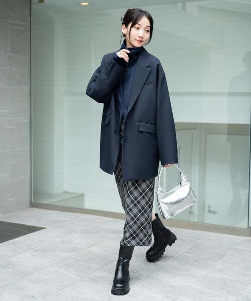 WEGO（ウィゴー）の「WEGO/トラックジャケット（ジャージ・レディース・ネイビー/ワイン/ブラック・FREE）」の17枚目の写真