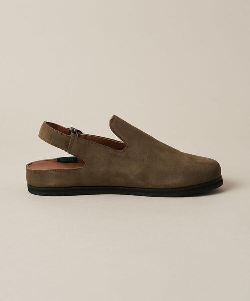 hALON(雑貨)（アーロン）の「＜hALON＞スエード バックストラップ サンダル（サンダル・メンズ・ベージュ・9/8/10/7）」の3枚目の写真