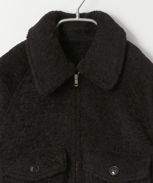 yuw(ユウ)の「ZIPショートブルゾン 973649(ブルゾン・レディース・ブラック/ブルー・FREE)」の19枚目の写真