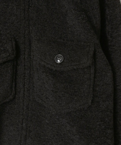 yuw(ユウ)の「ZIPショートブルゾン 973649(ブルゾン・レディース・ブラック/ブルー・FREE)」の22枚目の写真