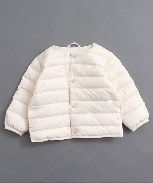 BREEZE（ブリーズ）の「【WEB限定】ライトダウンジャケット_撥水加工（ダウンジャケット/コート・キッズ・イエロー/ラベンダー/ブラウン/ベージュ/カーキ/ブラック・100/140/130/90/80/120/110）」の4枚目の写真