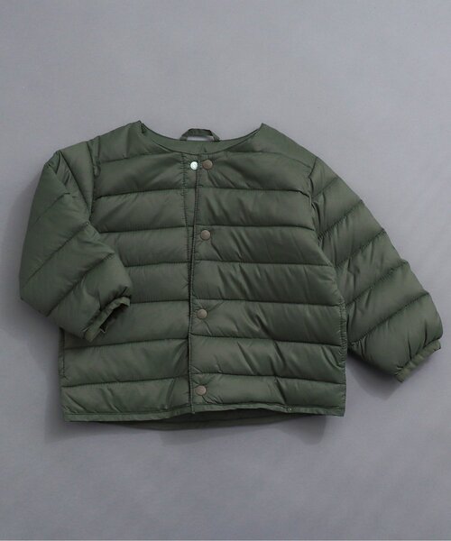 BREEZE（ブリーズ）の「【WEB限定】ライトダウンジャケット_撥水加工（ダウンジャケット/コート・キッズ・イエロー/ラベンダー/ブラウン/ベージュ/カーキ/ブラック・100/140/130/90/80/120/110）」の5枚目の写真