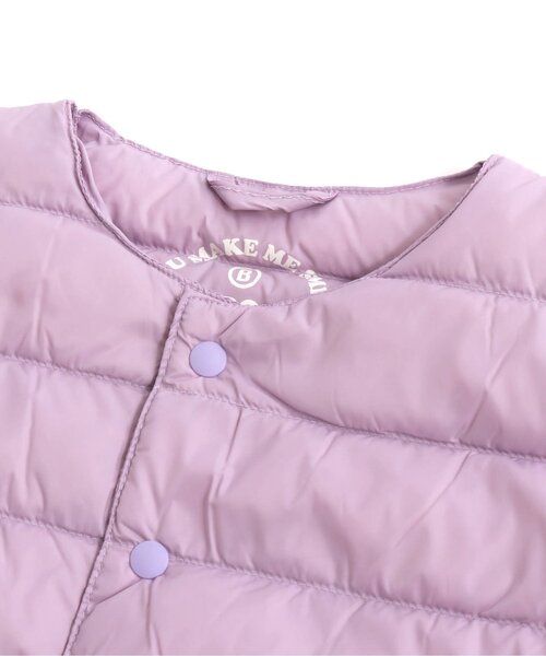 BREEZE（ブリーズ）の「【WEB限定】ライトダウンジャケット_撥水加工（ダウンジャケット/コート・キッズ・イエロー/ラベンダー/ブラウン/ベージュ/カーキ/ブラック・100/140/130/90/80/120/110）」の10枚目の写真
