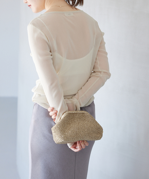 IENA（イエナ）の「【MIZELE/ミゼーリ】SMALL クラッチバッグ 