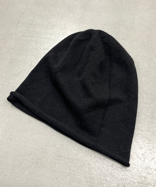 WHO'S WHO gallery（フーズフーギャラリー）の「【SLOPPY/スロッピー】ビーニー（ニットキャップ/ビーニー・レディース・グレー/ブラウン/ブラック/オフホワイト・FREE）」の6枚目の写真