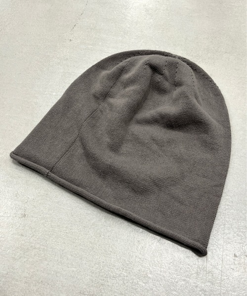 WHO'S WHO gallery（フーズフーギャラリー）の「【SLOPPY/スロッピー】ビーニー（ニットキャップ/ビーニー・レディース・グレー/ブラウン/ブラック/オフホワイト・FREE）」の8枚目の写真