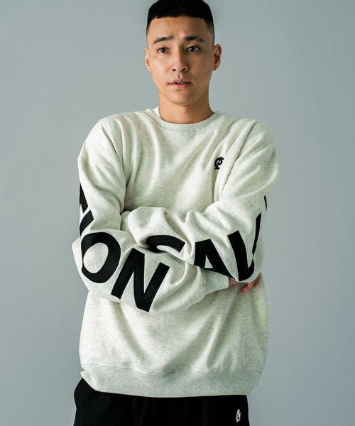 GALLIS ADDICTION（ガリスアディクション）の「GA 裏起毛SHOLDER-LOGO CREW（スウェット・メンズ・ブラック/オートミール・M/L）」の19枚目の写真