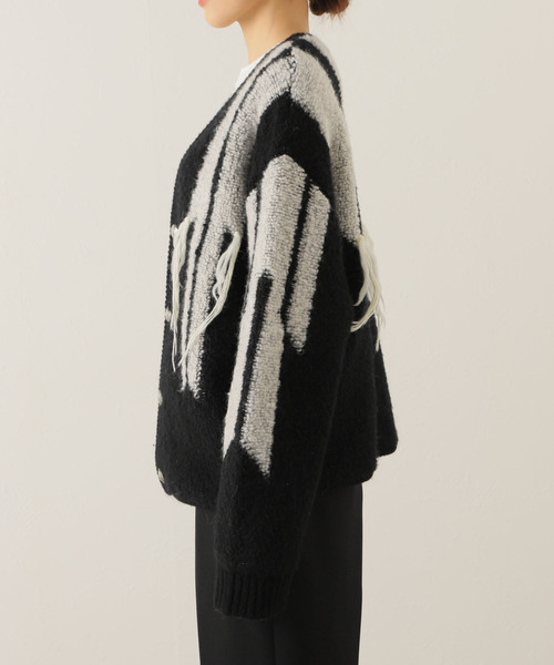 OUT OF FRAMEカーディガン フレームワーク FRAMeWORK（フレームワーク）の「【OUT OF FRAMe】ループJQ