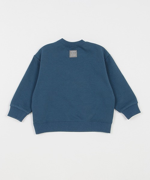 kladskap（クレードスコープ）の「乗り物アップリケトレーナー（スウェット・キッズ・ネイビー/ライトベージュ・110cm/80ｃｍ/100cm/90cm）」の8枚目の写真