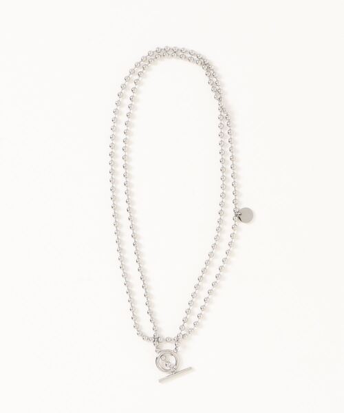 minia（ミニア）の「2WAYボールチェーンネックレス（ネックレス・レディース・シルバー/ゴールド・FREE）」の18枚目の写真
