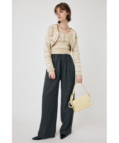 MOUSSY(マウジー)の「EASY WIDE パンツ(その他パンツ・レディース・グレー/ライトベージュ/ブラック・1/2)」の13枚目の写真