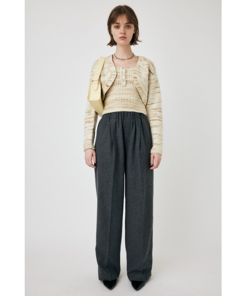 MOUSSY(マウジー)の「EASY WIDE パンツ(その他パンツ・レディース・グレー/ライトベージュ/ブラック・1/2)」の14枚目の写真