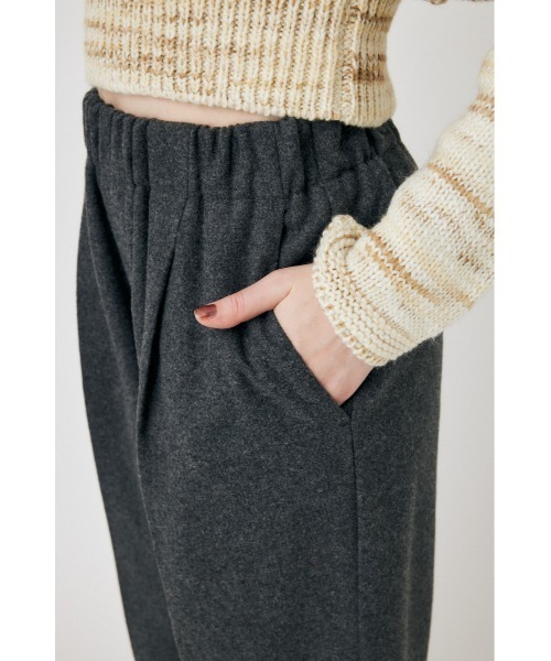 MOUSSY(マウジー)の「EASY WIDE パンツ(その他パンツ・レディース・グレー/ライトベージュ/ブラック・1/2)」の22枚目の写真