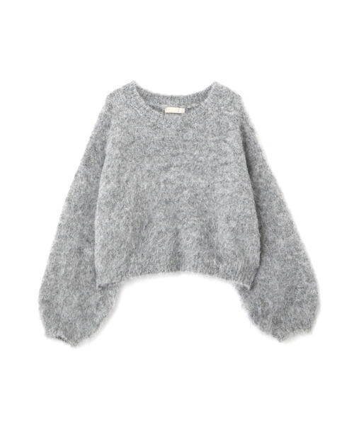 FREE'S MART(フリーズマート)の「◇ウール混リサイクルエコシャギーショート丈ニット(ニット/セーター・レディース・ベージュ/グリーン/グレー/ピンク/ホワイト・FREE)」の16枚目の写真