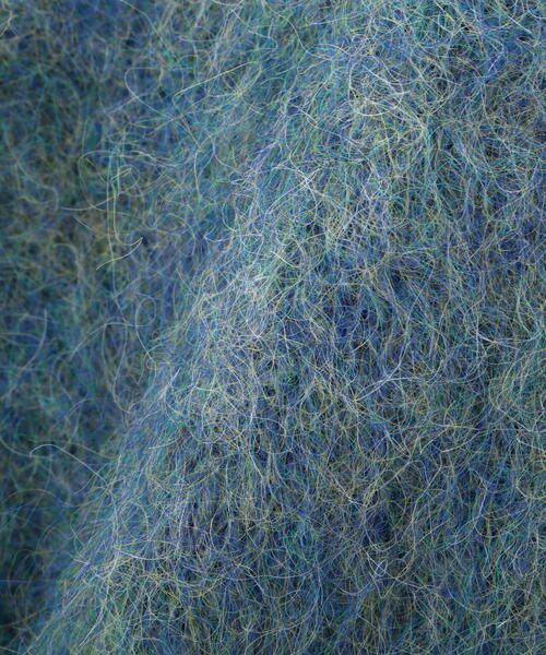 FREE'S MART(フリーズマート)の「◇ウール混リサイクルエコシャギーショート丈ニット(ニット/セーター・レディース・ベージュ/グリーン/グレー/ピンク/ホワイト・FREE)」の15枚目の写真