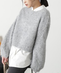 FREE'S MART | ◇ウール混リサイクルエコシャギーショート丈ニット(ニット/セーター)