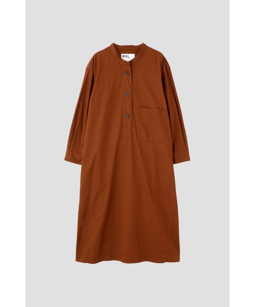 美品 MHL. SOFT DENSE COTTON ワンピース ワンピース SOFT DENSE COTTON