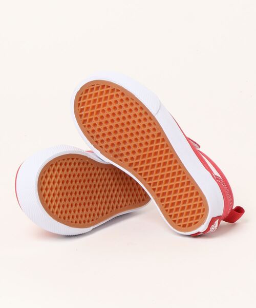 VANS（バンズ）の「VANS ヴァンズ OLD SKOOL(14-22) キッズ オールドスクール V36CS  COLORS S.RED（スニーカー・キッズ・レッド・20/19/16/21/15 /14/17/22.0cm/18）」の3枚目の写真