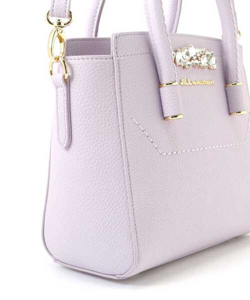 ♡JILL by JILLSTUART ビジューロイヤルトート パープル♡ JILL by JILL STUART（ジルバイジルスチュアート）の「ビジュー