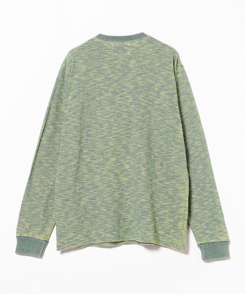 BEAMS PLUS（ビームスプラス）の「インディゴ スラブ ヤーン ポケット Tシャツ（Tシャツ/カットソー・メンズ・サックスブルー/その他/ネイビー・S/XL/L/M）」の17枚目の写真