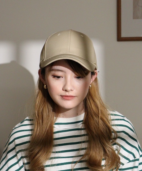レア ASTRUM キャップ jou jou lier ブリム幅広ツイル無地CAP（キャップ