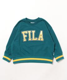 【FILA】サテンアップリケトレーナー/キッズ