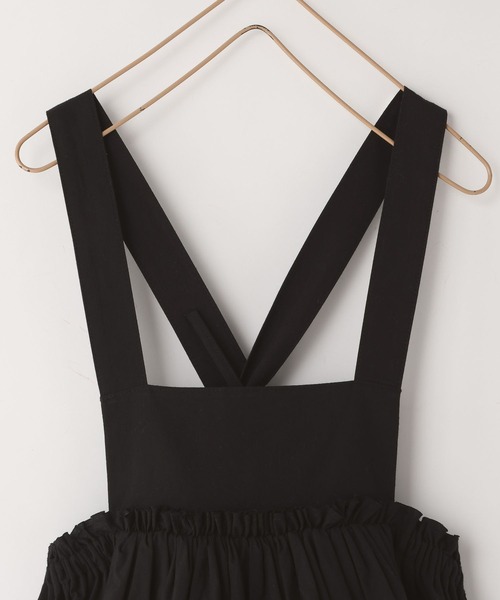 LOWRYS FARM（ローリーズファーム）の「シシュウエプロンワンピース　100712（ワンピース・キッズ・ブラック/ホワイト・110cm/130cm/150cm）」の11枚目の写真