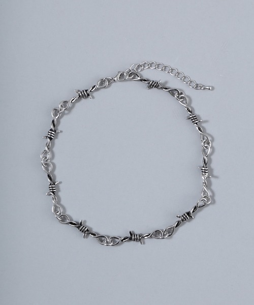 Figments（フィグメンツ）の「ワイヤーチョーカー（ネックレス・レディース・シルバー・FREE）」の5枚目の写真