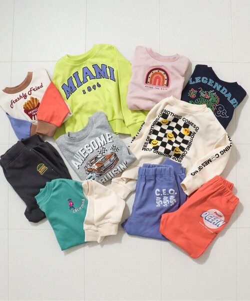 BREEZE(ブリーズ)の「【セットアップ可】バリエーションパンツ(その他パンツ・キッズ・ミント/チャコール/オレンジ/ライム/アイボリー/パープル・130/120/90/140/110/100/80)」の21枚目の写真