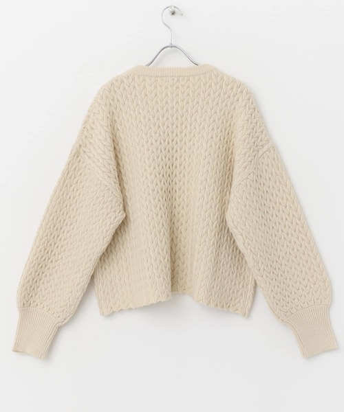 セール】ヘリンボーン柄ニットプルオーバー（ニット/セーター）｜URBAN