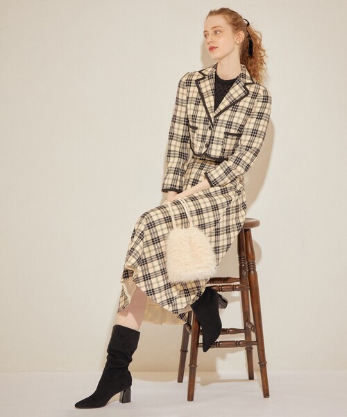 DEICY（デイシー）の「ルーズフィットショートブーツ（ブーツ・レディース・モカ/ブラック/ベージュ系その他・M/L/S）」の14枚目の写真