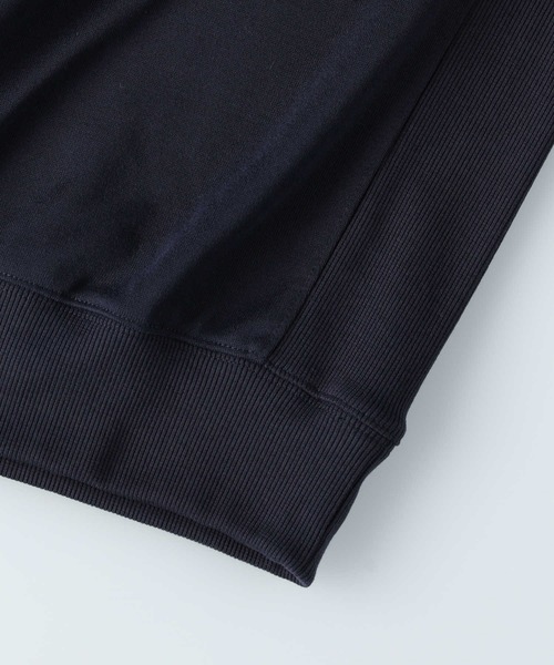 CAMP7（キャンプセブン）の「【CAMP7】DMX吸水速乾クルースウェット（パーカー・メンズ・グレー/ネイビー/ブラック・S/M/L/XL）」の6枚目の写真