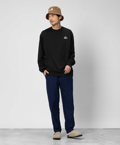 CAMP7（キャンプセブン）の「【CAMP7】DMX吸水速乾クルースウェット（パーカー・メンズ・グレー/ネイビー/ブラック・S/M/L/XL）」の12枚目の写真