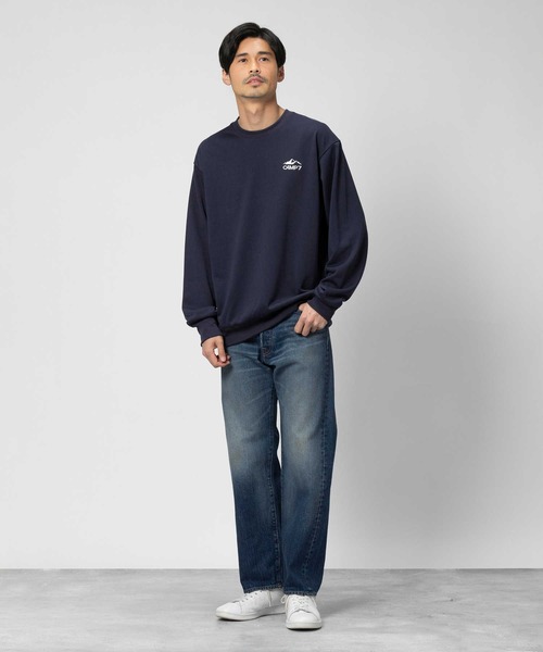 CAMP7（キャンプセブン）の「【CAMP7】DMX吸水速乾クルースウェット（パーカー・メンズ・グレー/ネイビー/ブラック・S/M/L/XL）」の18枚目の写真