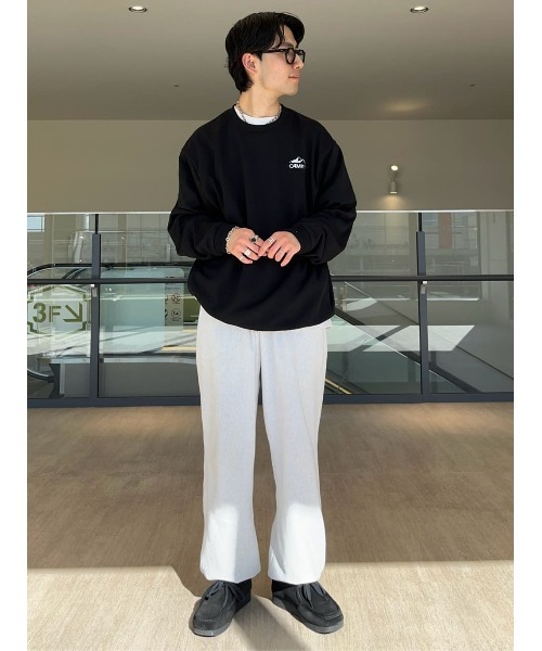 CAMP7（キャンプセブン）の「【CAMP7】DMX吸水速乾クルースウェット（パーカー・メンズ・グレー/ネイビー/ブラック・S/M/L/XL）」の14枚目の写真