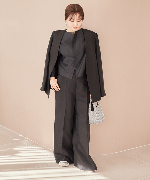 plage（プラージュ）の「Silk Mix Taffeta T ブラウス（シャツ