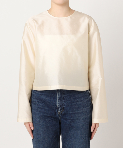 plage（プラージュ）の「Silk Mix Taffeta T ブラウス（シャツ