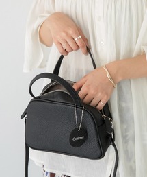 LAVEANGE | カウレザーミニボストンショルダーバッグ(ショルダーバッグ)