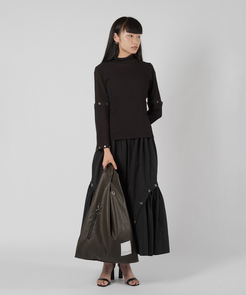 Wizzard（ウィザード）の「Wizzard ウィザード / MARKET BAG / W24SS-AC010（トートバッグ・メンズ・ダークブラウン/ブラック/キナリ・FREE）」の10枚目の写真