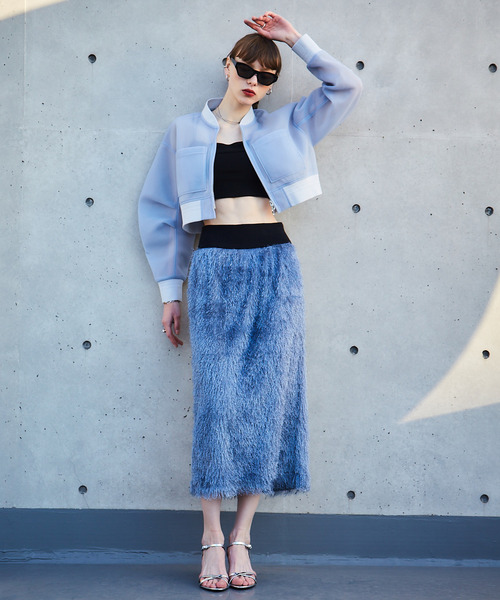 シアーショート丈MA-1