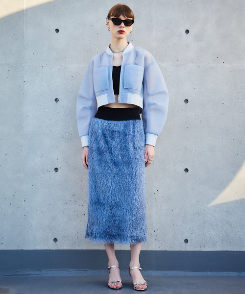 シアーショート丈MA-1