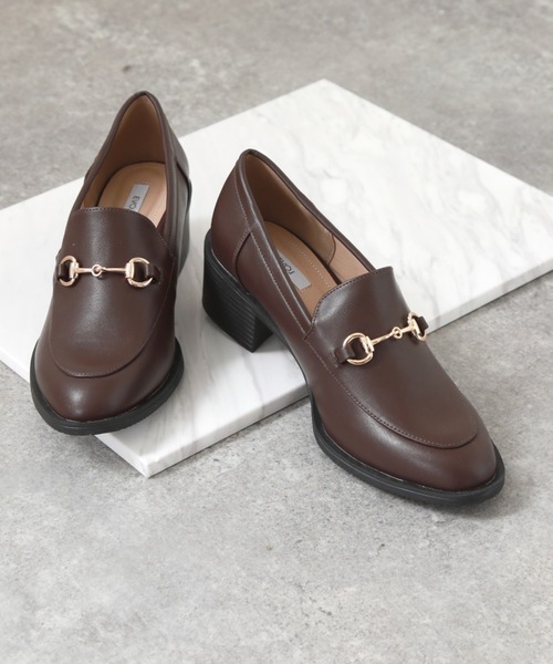 Cheek（チーク）の「ビット付きローファー（ローファー・レディース・ブラック/ダークブラウン・LARGE/MEDIUM/SMALL）」の2枚目の写真