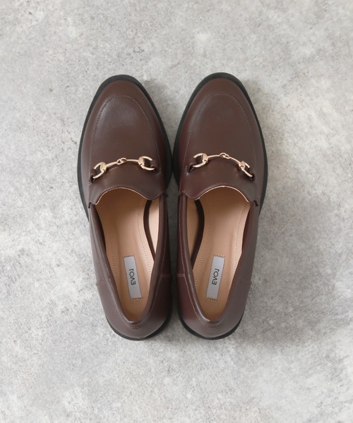 Cheek（チーク）の「ビット付きローファー（ローファー・レディース・ブラック/ダークブラウン・LARGE/MEDIUM/SMALL）」の8枚目の写真