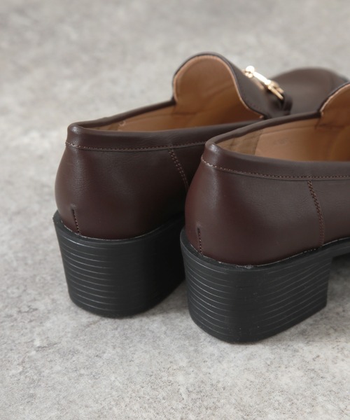 Cheek（チーク）の「ビット付きローファー（ローファー・レディース・ブラック/ダークブラウン・LARGE/MEDIUM/SMALL）」の5枚目の写真