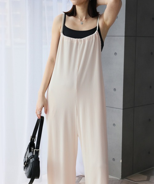 Doula Doula（ドゥーラドゥーラ）の「ワイドサロペットパンツ（サロペット/オーバーオール・レディース・ベージュ/アイボリー/ブラック/グレイッシュベージュ・FREE）」の22枚目の写真