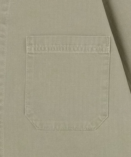 orSlow（オアスロウ）の「orSlow | ショップコート WOMEN（その他アウター・レディース・グリーン・2）」の6枚目の写真