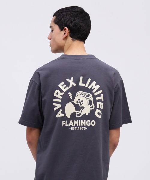 NORSE ART T-SHIRT FRAMINGO / ノーズアート Tシャツ フラミンゴ / AVIREX / アヴィレックス（Tシャツ/カットソー）｜AVIREX（アヴィレックス）