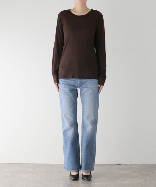 ！新品！BASERANGE / トップス 楽天市場】BASERANGE ベースレンジ Tシャツ SHAW LONG SLEEVE