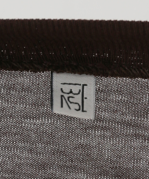BASERANGE(ベースレンジ)の「【BASERANGE/ベースレンジ】LONG SLEEVE TEE:カットソー(Tシャツ/カットソー・レディース・ベージュ/ブラウン/アイボリー/ブラウン系その他/ピンク系その他・SMALL)」の22枚目の写真