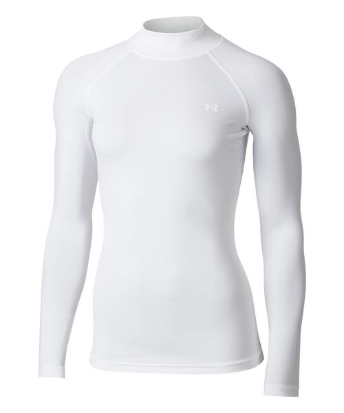 UNDER ARMOUR(アンダーアーマー)の「UAヒートギア コンプレッション ロングスリーブ モックネック シャツ(ゴルフ/レディース)(Tシャツ/カットソー・レディース・ホワイト・M/S/XL/L)」の5枚目の写真